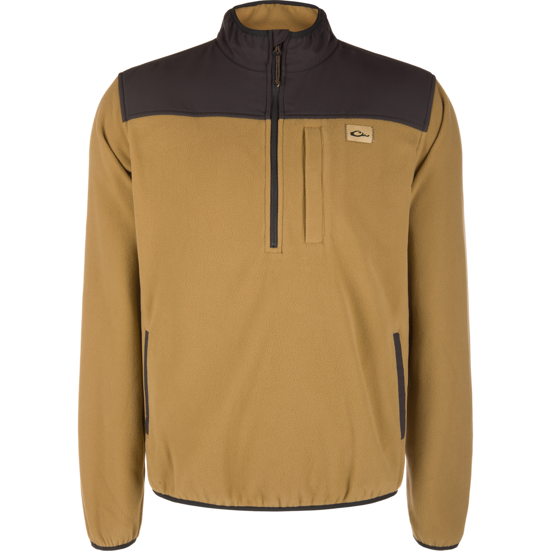 Drake Camp Fleece 1/4 Zip Over Under