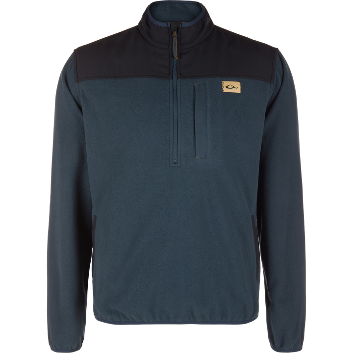 Drake Camp Fleece 1/4 Zip Over Under