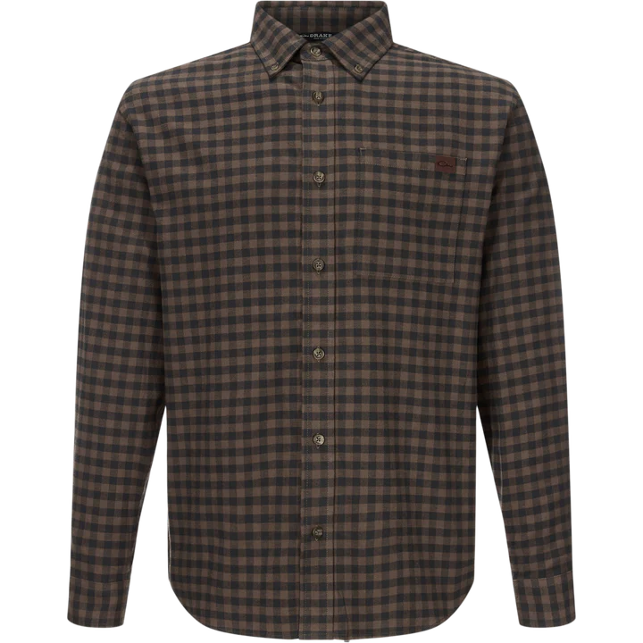 Drake Autumn Flannel Long Sleeve Shirt