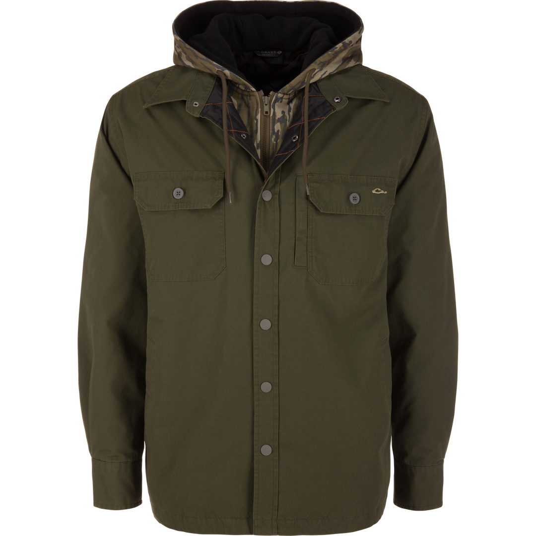 Drake Campfire Canvas Jac Hoodie