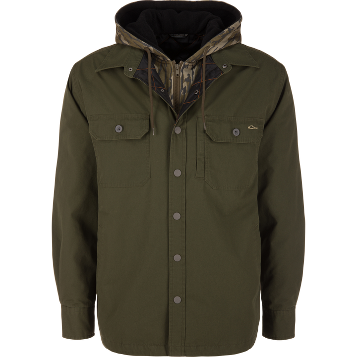 Drake Campfire Canvas Jac Hoodie
