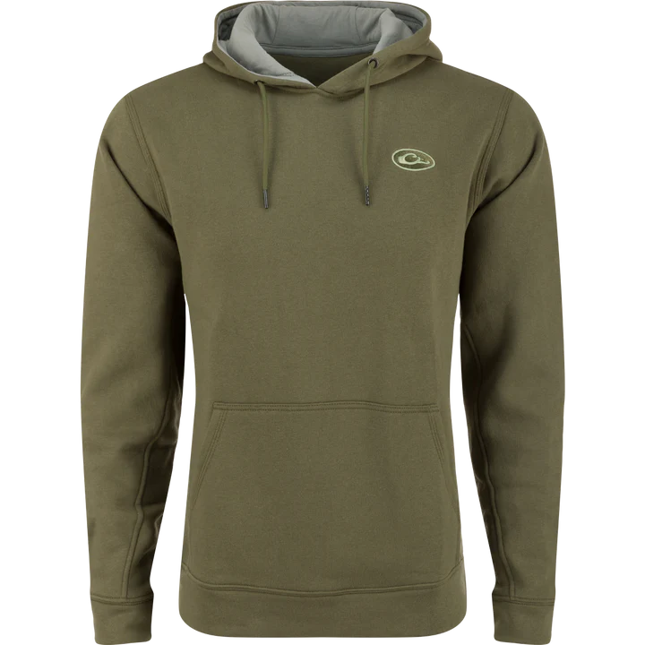 Drake The Three End Solid Hoodie