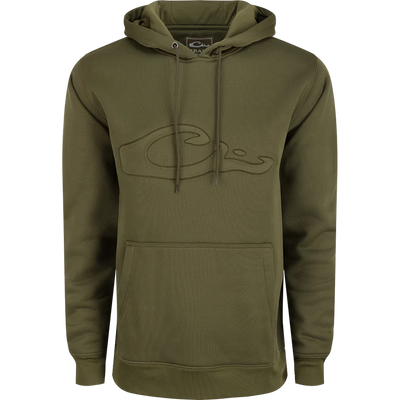 Drake New Back Eddy Embossed Solid Hoodie