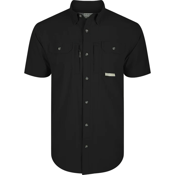 Drake Wingshooter Trey Button-Down Short Sleeve Shirt