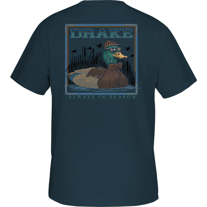 Drake Youth Mallard Bow Tie Shirt