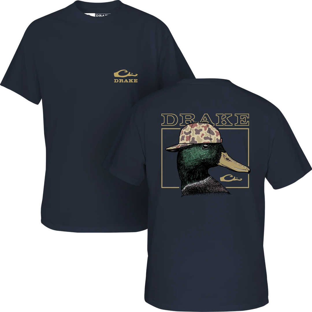 Drake Youth Back Cap Mallard Shirt