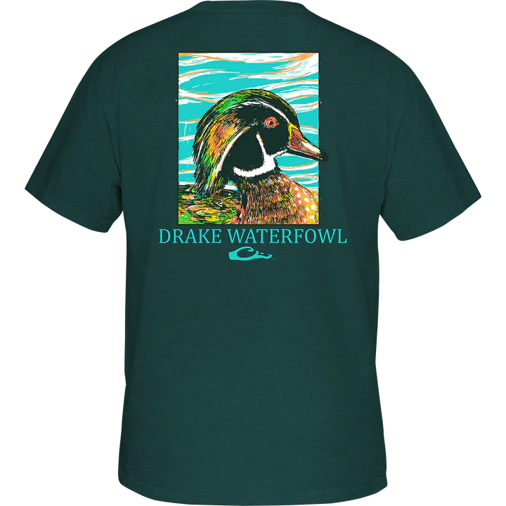 Drake Pop Art Wood Duck Shirt