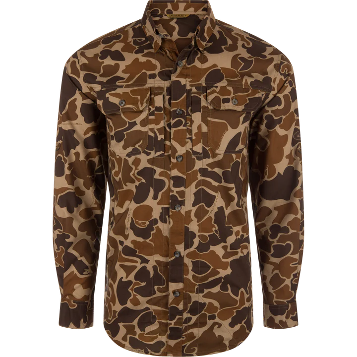 Drake EST Wingshooter Trey Long Sleeve Shirt