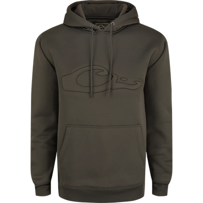 Drake New Back Eddy Embossed Solid Hoodie