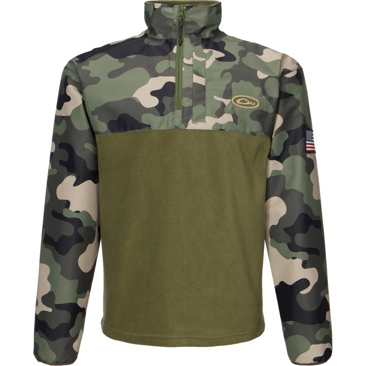 Drake MST Quarter Zip Refuge Eqwader Jacket