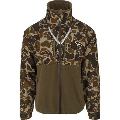 Drake Guardian Flex Fleece Eqwader Full Zip Jacket