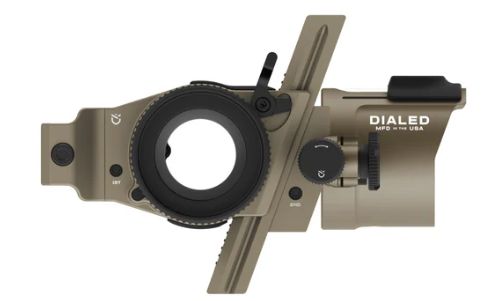 Dialed Archery PRÜF Mover Sight Picatinny