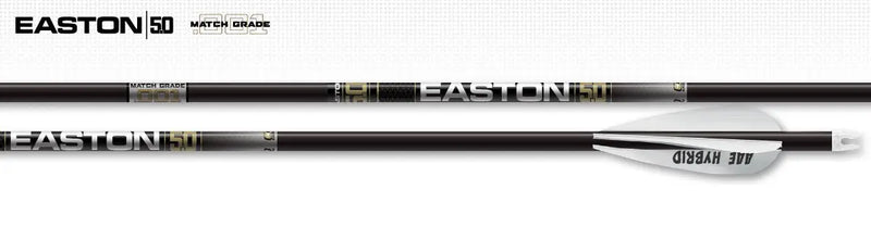Easton 5.0 Match Grade 3" Hybrid 26 Vanes HIT w/Collar 6pk