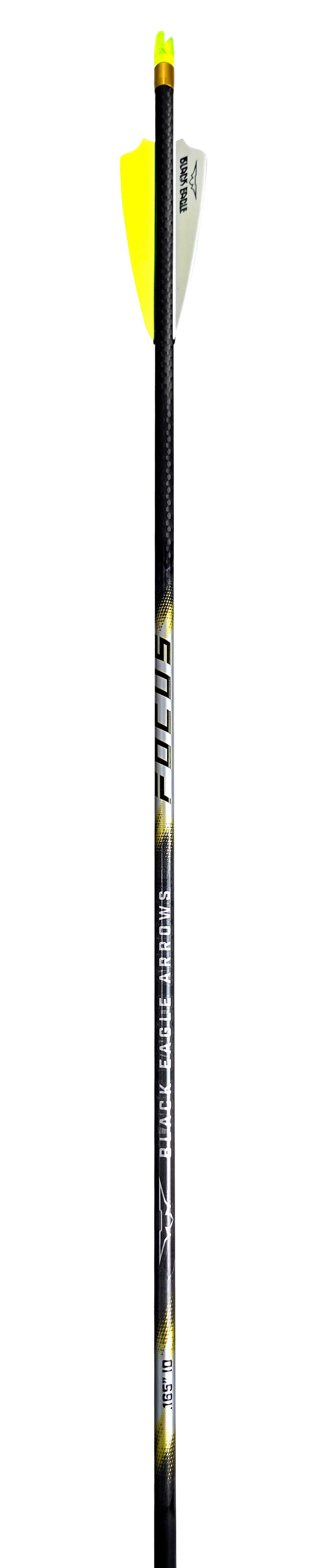 Black Eagle (New) FOCUS Micro Diameter Fletched Arrows 6pk