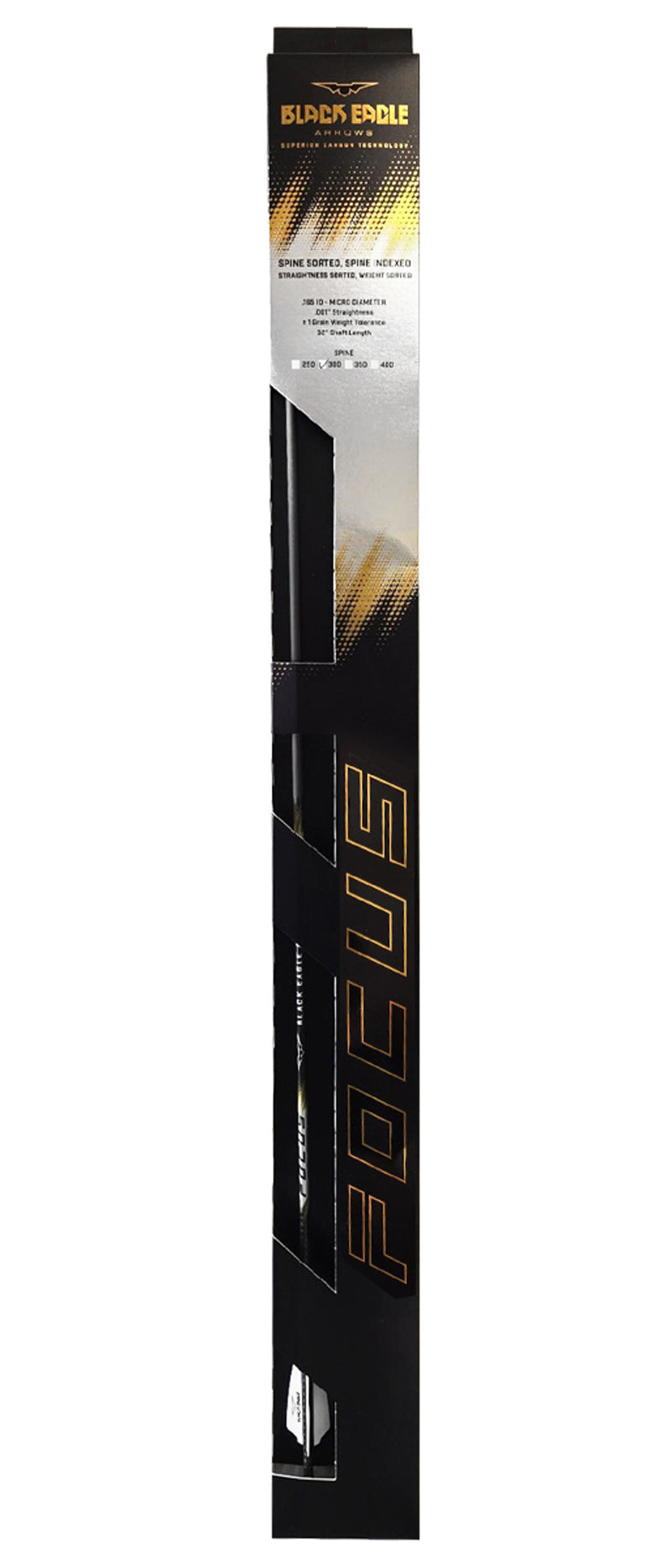 Black Eagle FOCUS Arrow Shafts 12pk