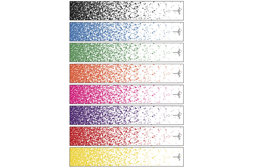 White Water Spray Paint Splatter Arrow Wraps