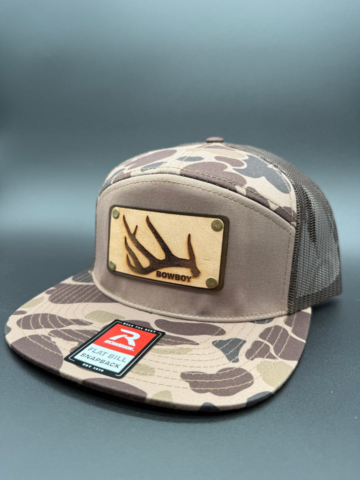 BOWBOY Wood Patch Mesh Back Cap