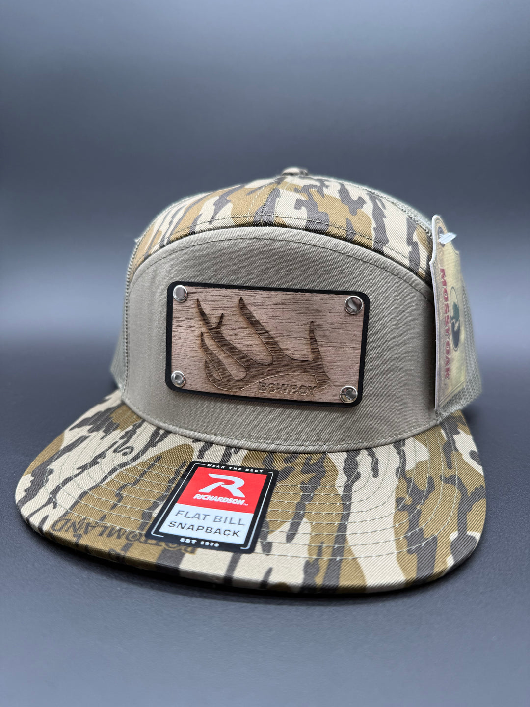 BOWBOY Wood Patch Mesh Back Cap