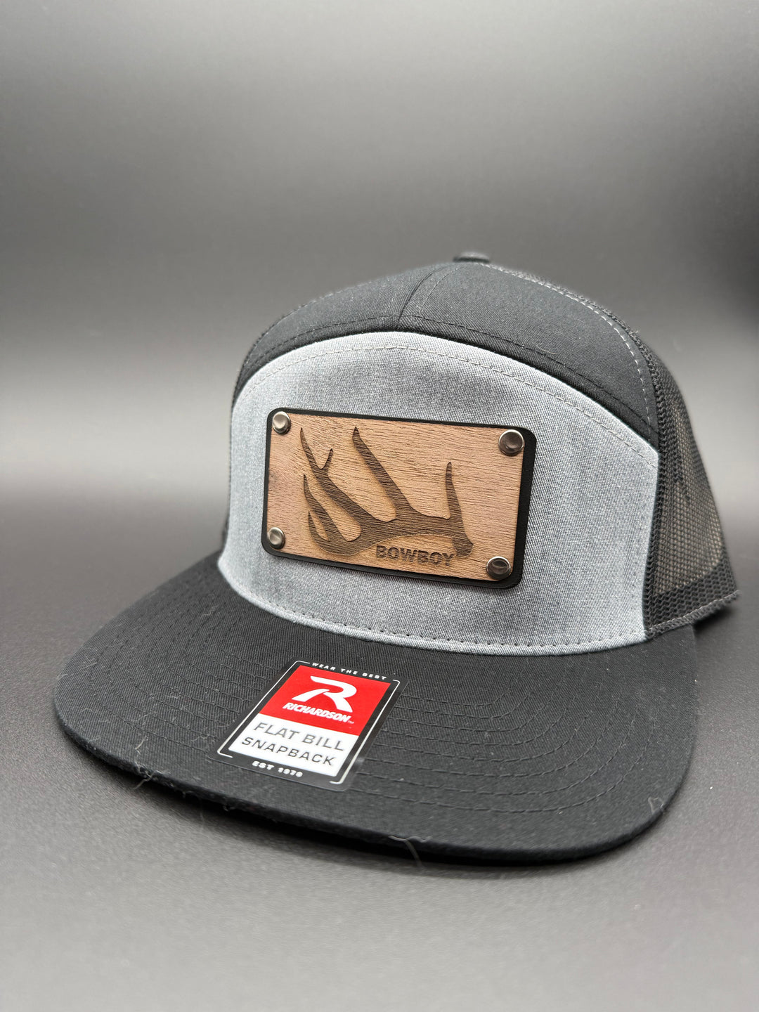 BOWBOY Wood Patch Mesh Back Cap