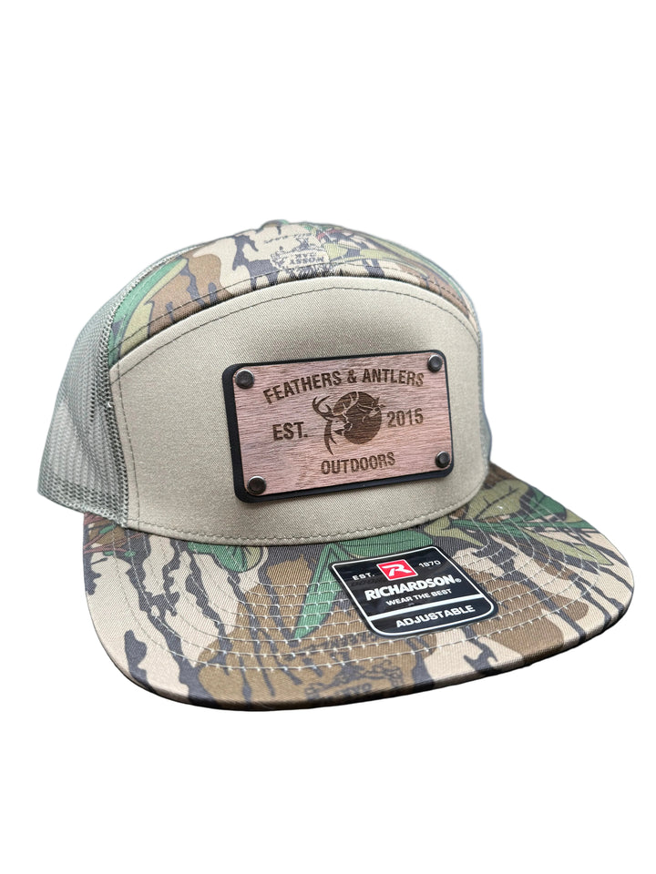 F&A Wooden Patch Limited-Edition Mesh Back Cap