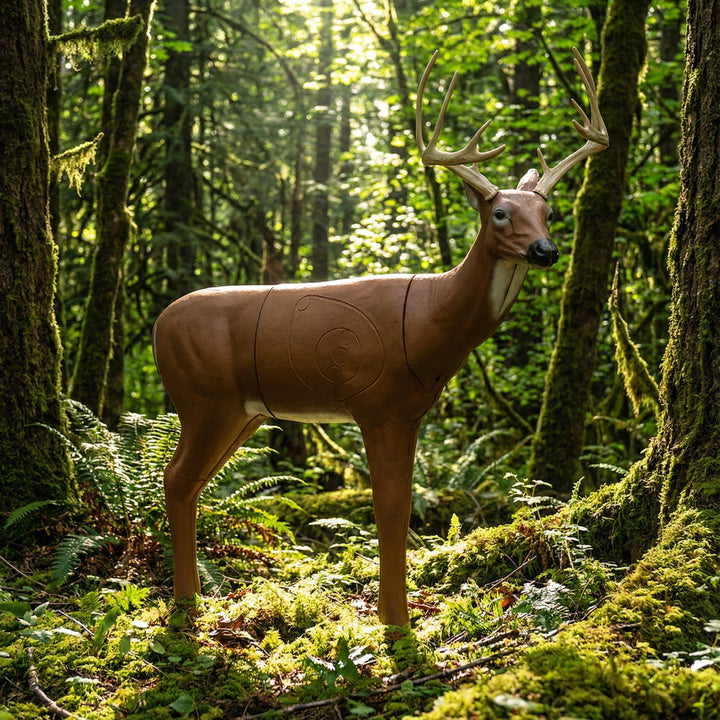 Real Wild 3D Medium Series Sneak Deer Archery Target with EZ Pull Foam