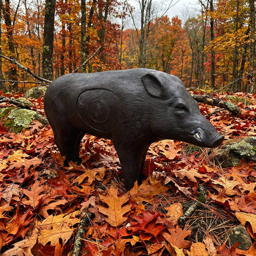 Real Wild 3D Black Boar Archery Target with EZ Pull Foam