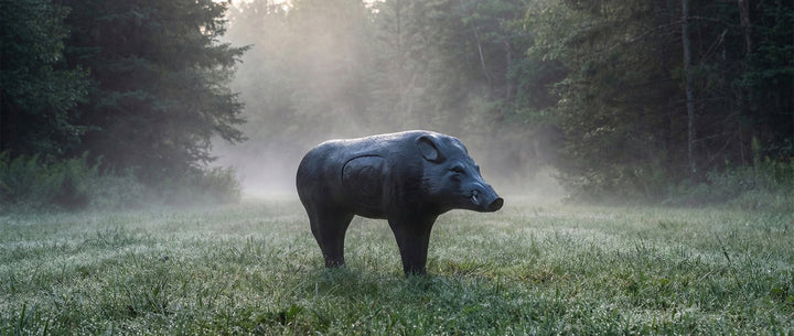 Real Wild 3D Black Boar Archery Target with EZ Pull Foam