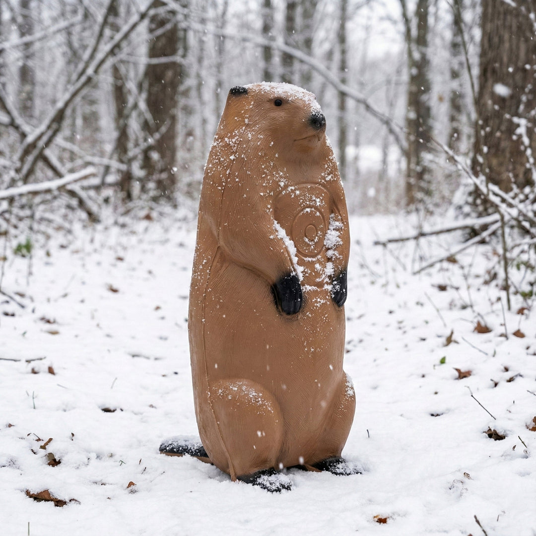 Real Wild 3D Standing Groundhog Archery Target with EZ Pull Foam
