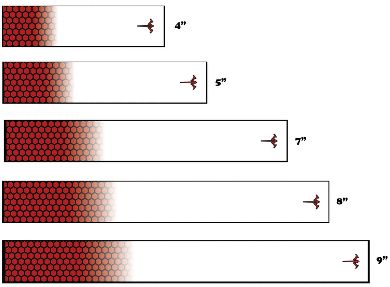 White Water Honeycomb Fade Icon Arrow Wraps