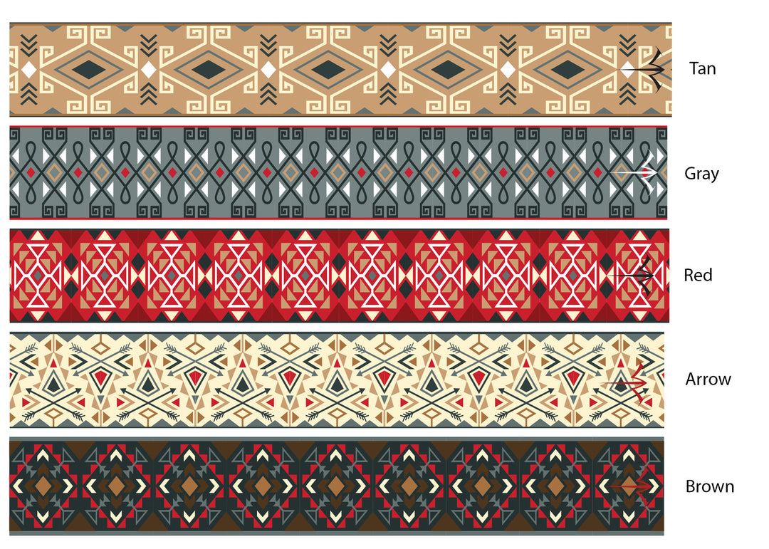 White Water Native American Blanket Arrow Wraps