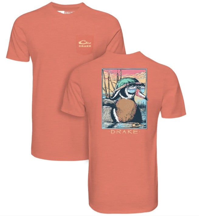 Drake Pop Art Wood Duck Sunglasses Shirt