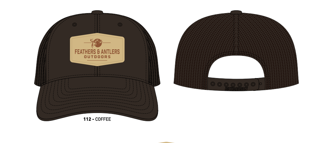 Eteched Faux Leather Richardson Cap