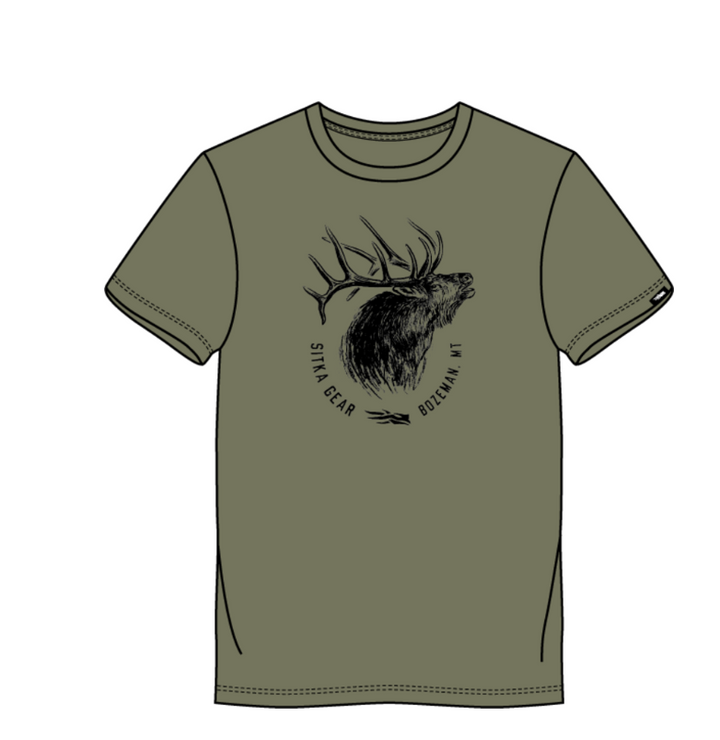 Sitka Elk Sketch Shirt