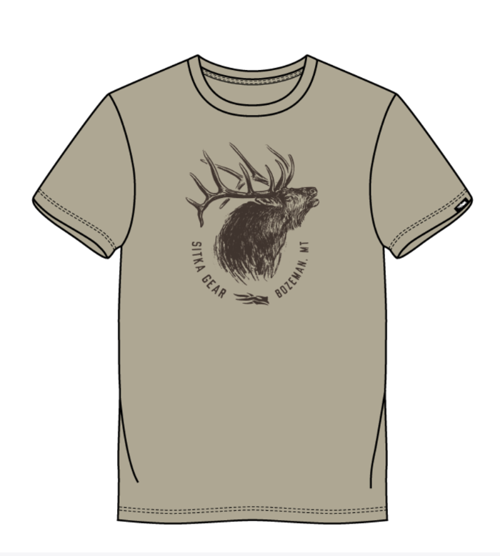 Sitka Elk Sketch Shirt