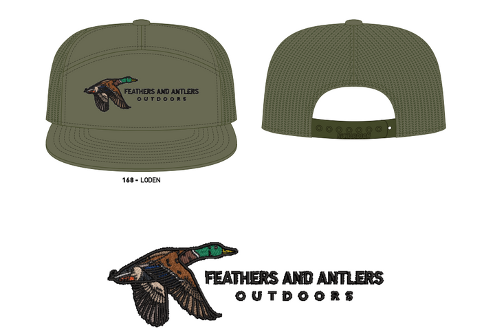 F&A Stitched Mallard in Flight Richardson Cap