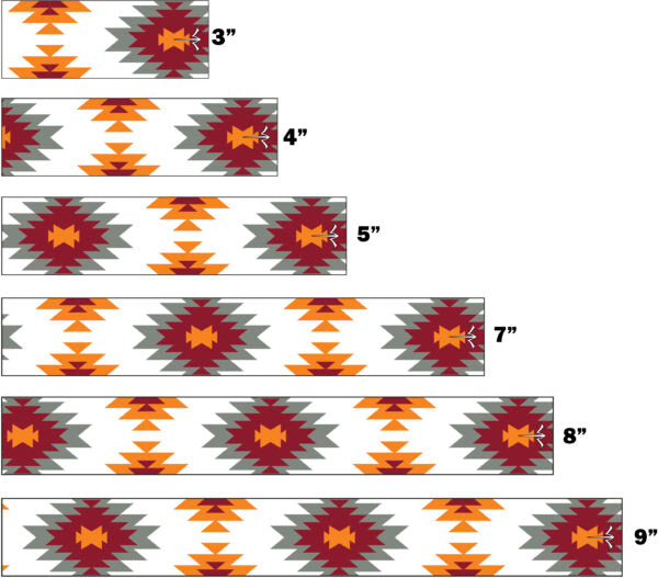 White Water Navajo Blanket Arrow Wraps