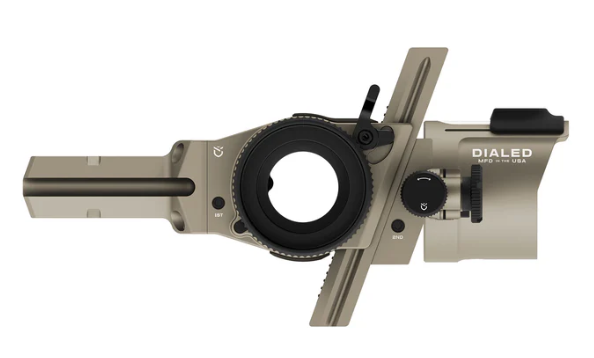 Dialed Archery PRÜF Mover Sight Dovetail (Mathews® Bridge-Lock ONLY)