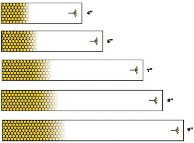 White Water Honeycomb Fade Icon Arrow Wraps