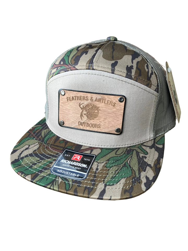 F&A Wooden Patch Limited-Edition Mesh Back Cap