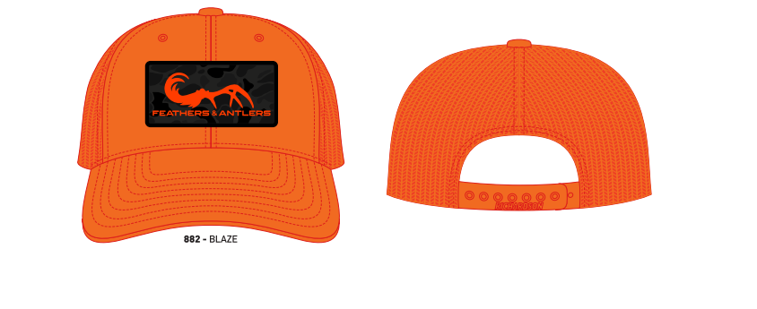 Blackout 3D Antler Richardson Cap