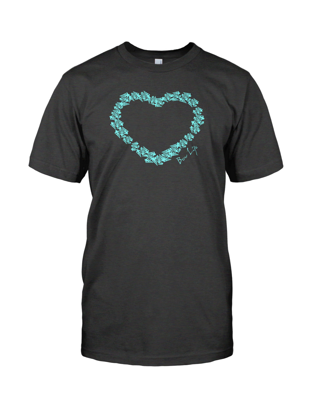 Bow Life Women's Broadhead Heart Shirt