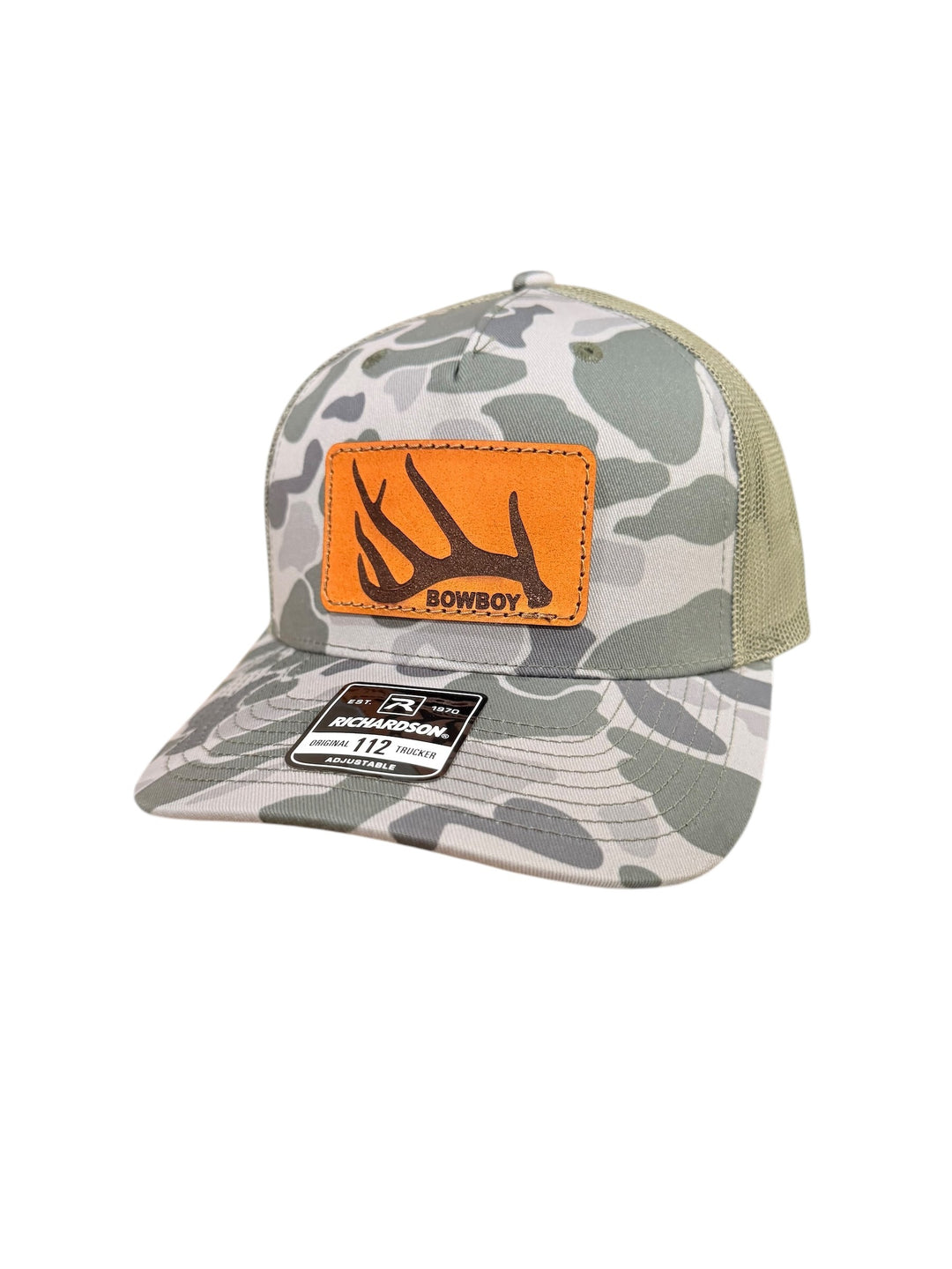 BOWBOY Leather Patch Mesh Back Cap