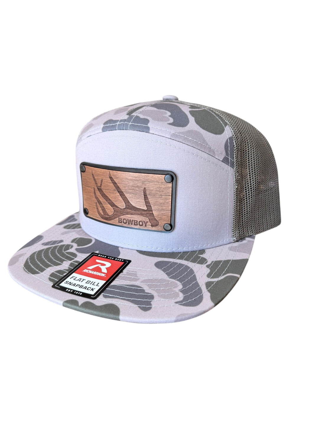 BOWBOY Wood Patch Mesh Back Cap