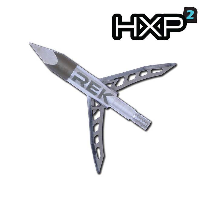 REK HXP-2 w/Lock Retention Broadheads