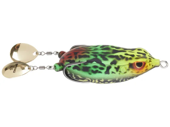Spro Bronzeye Blade Frog 65