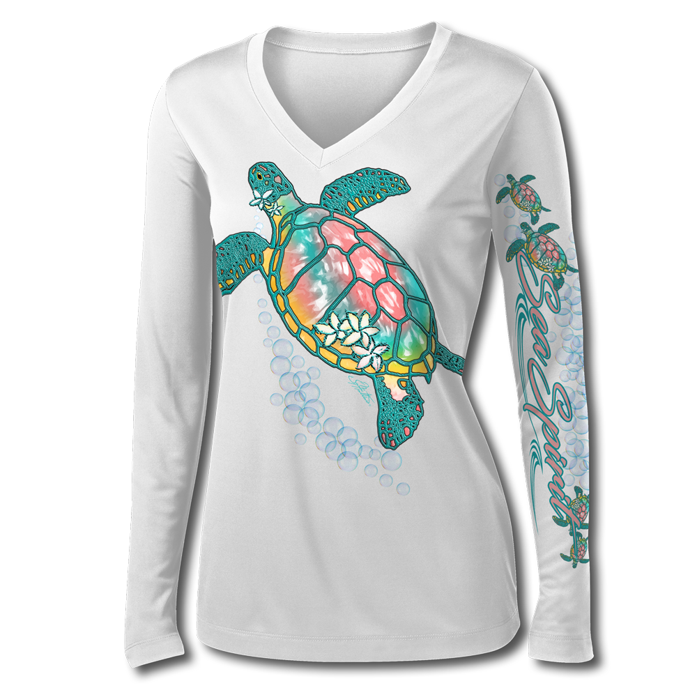 Strike Zone Women's V-Neck Tuttle Bliss Long Sleeve