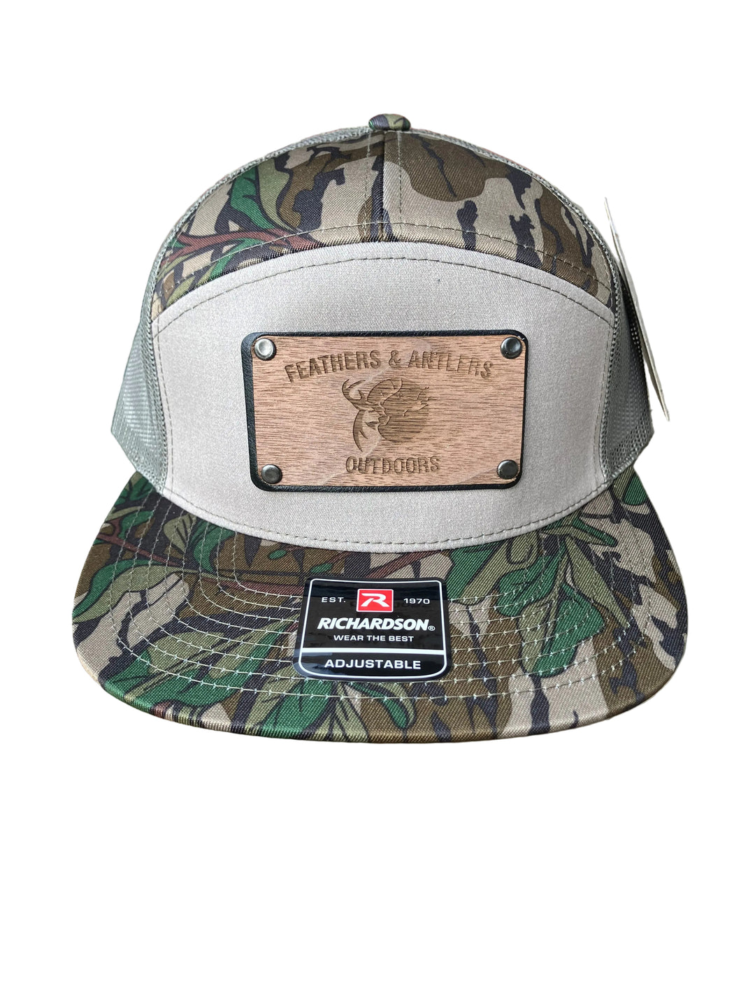 F&A Wooden Patch Limited-Edition Mesh Back Cap