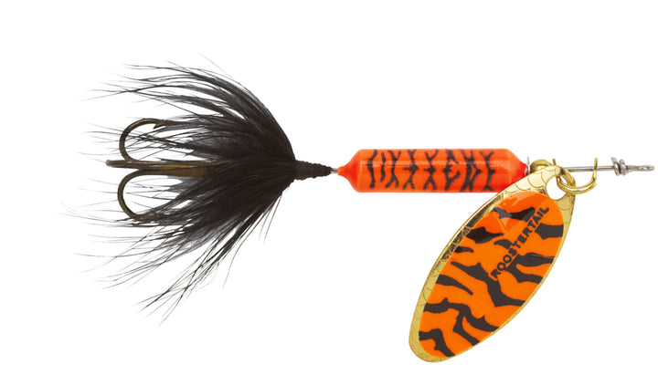 antler and fishing lure Yakima Original Rooster Tail – Feathers & Antlers Outdoors