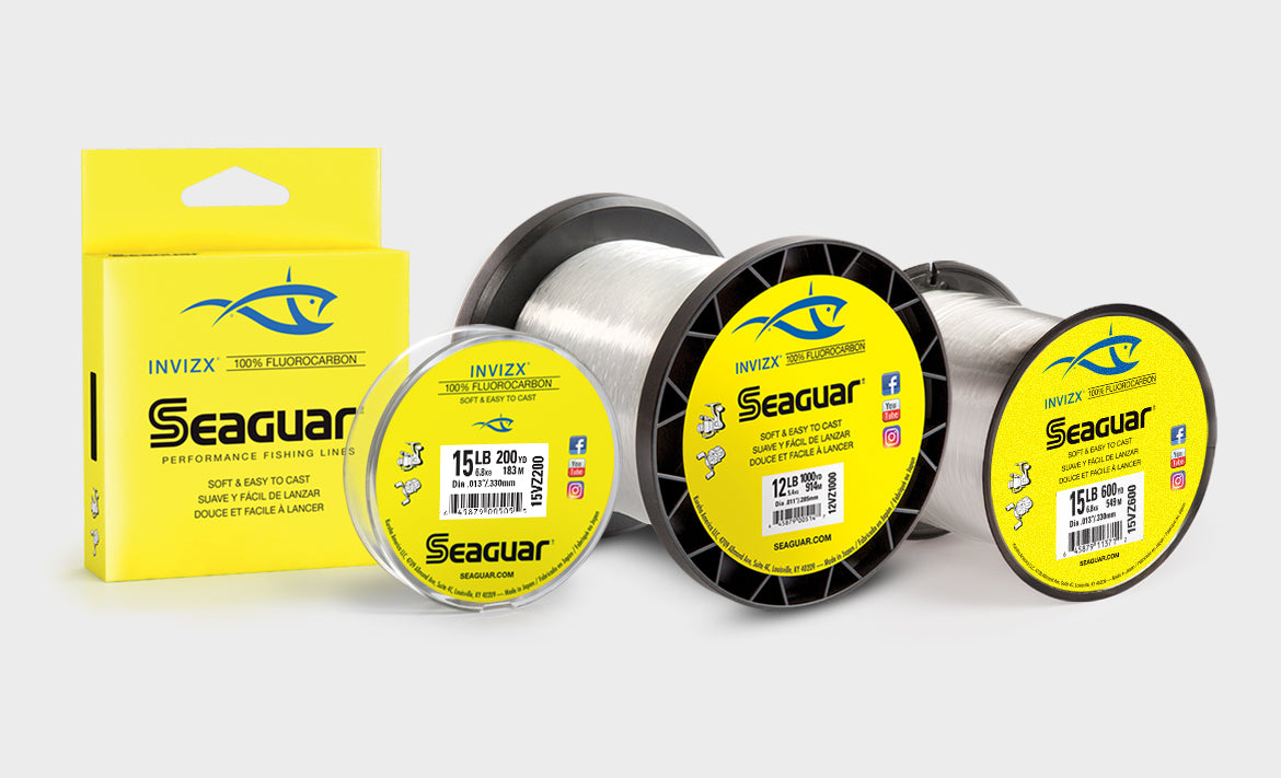 Seaguar InvizX Fluorocarbon – Feathers & Antlers Outdoors
