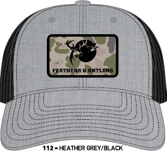 Camo Embroidered Sublimated Mesh Back Cap